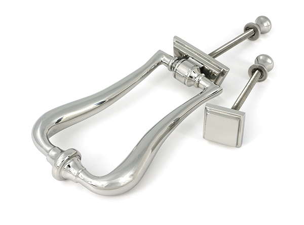 Polished Marine SS (316) Slimline Art Deco Door Knocker | 46939