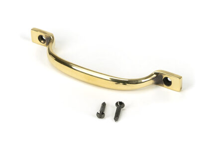 Aged Brass Slim Sash Pull | 46954 - Image 2