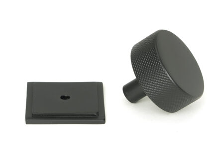 Matt Black Brompton Cabinet Knob - 38mm (Square) | 47087 - Image 3