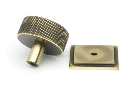 Aged Brass Brompton Cabinet Knob - 38mm (Square) | 47140 - Image 4