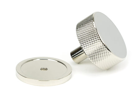 Polished Nickel Brompton Cabinet Knob - 38mm (Plain) | 47145 - Image 3