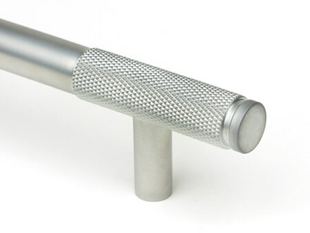 Satin Chrome Half Brompton Pull Handle - Small | 47147 - Image 3