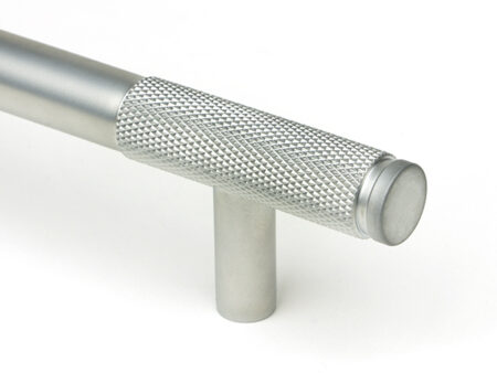 Satin Chrome Half Brompton Pull Handle - Large | 47155 - Image 3