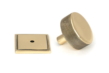 Polished Bronze Brompton Cabinet Knob - 38mm (Square) | 47156 - Image 3