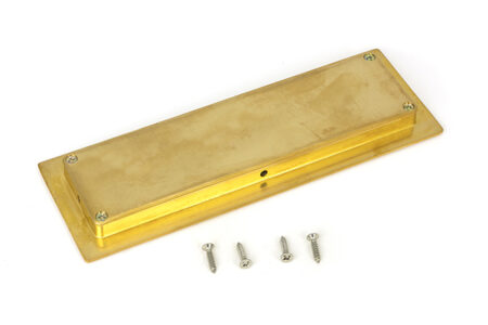 Polished Brass 175mm Art Deco Rectangular Pull | 47157 - Image 3