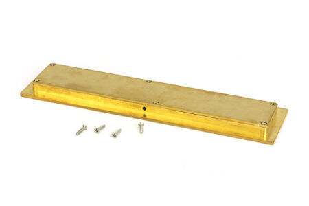Polished Brass 250mm Plain Rectangular Pull | 47160 - Image 3