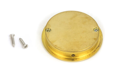 Polished Brass 60mm Art Deco Round Pull | 47165 - Image 3