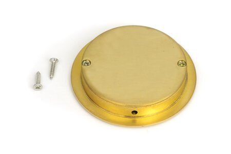Polished Brass 75mm Art Deco Round Pull | 47166 - Image 3