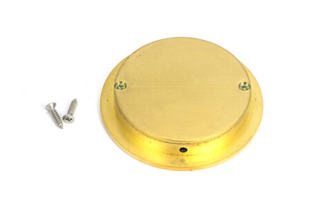 Polished Brass 75mm Plain Round Pull | 47168 - Image 3