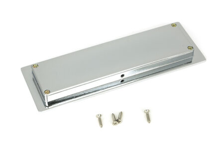 Polished Chrome 175mm Art Deco Rectangular Pull | 47175 - Image 3