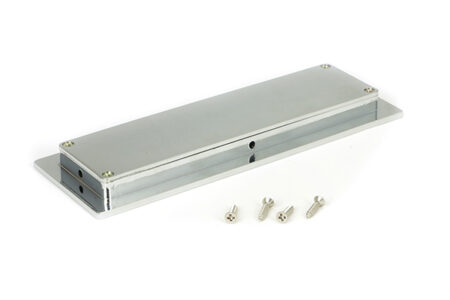 Polished Chrome 175mm Plain Rectangular Pull | 47177 - Image 3