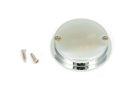 Polished Chrome 60mm Plain Round Pull | 47185 - Image 3