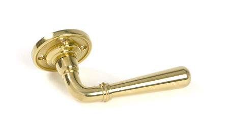Polished Brass Newbury Lever on Rose Set | 47193 - Image 3