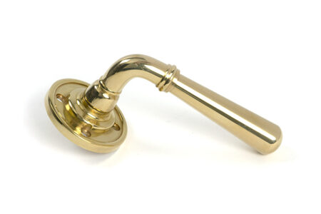 Polished Brass Newbury Lever on Rose Set | 47193 - Image 4