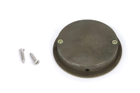 Aged Brass 60mm Art Deco Round Pull | 48316 - Image 3