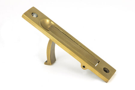 Aged Brass 125mm x 25mm Edge Pull | 48332 - Image 4