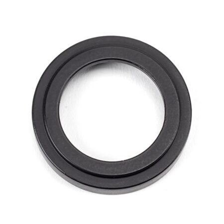 Matt Black Round Euro Escutcheon (Art Deco) | 49541 - Image 3