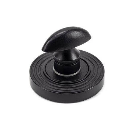 Matt Black Round Thumbturn Set (Beehive) | 49546 - Image 3