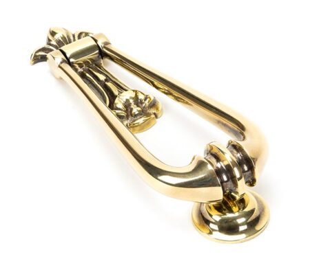 Aged Brass Loop Door Knocker | 49550 - Image 3