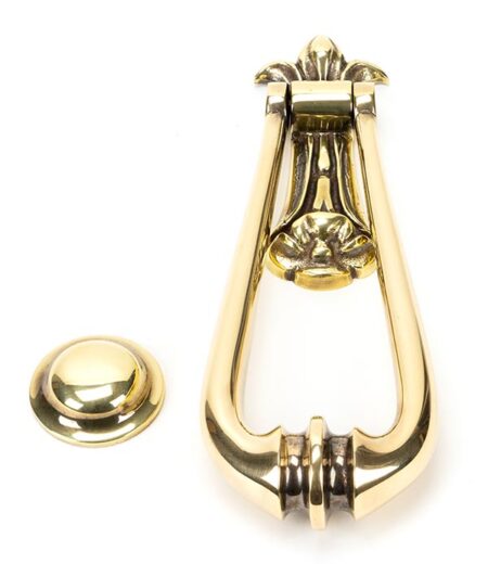 Aged Brass Loop Door Knocker | 49550 - Image 4