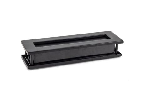 Matt Black Traditional Letterbox | 49593 - Image 3