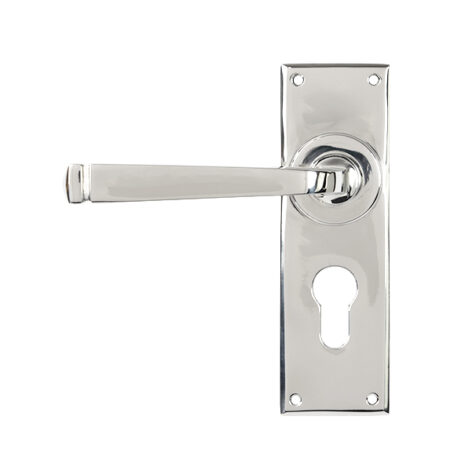 Polished Marine SS (316) Avon Lever Euro Lock Set | 49831 - Image 3