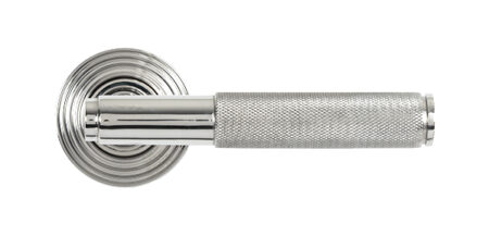 Polished Marine SS (316) Brompton Lever on Rose Set (Beehive) | 49846 - Image 3