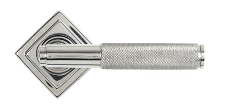 Polished Marine SS (316) Brompton Lever on Rose Set (Square) | 49847 - Image 4