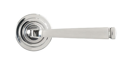 Polished Marine SS (316) Avon Round Lever on Rose Set (Art Deco) | 49853 - Image 3