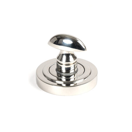 From the Anvil Polished Marine SS (316) Round Thumbturn Set (Art Deco) - Image 3