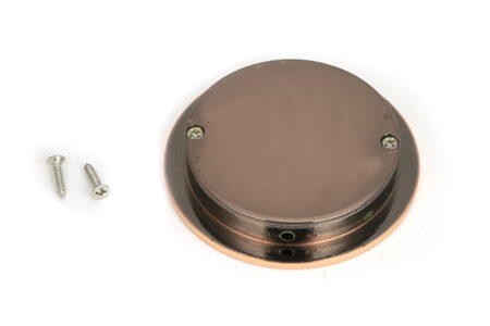 From the Anvil Polished Bronze 75mm Plain Round Pull - Image 3