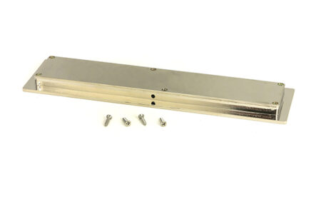 From the Anvil Polished Nickel 250mm Plain Rectangular Pull - Image 3