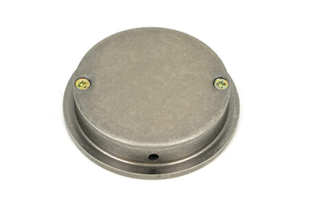 From the Anvil Pewter 60mm Plain Round Pull - Pewter Patina - Image 3