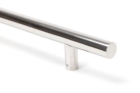 From the Anvil Polished Marine SS (316) 1.5m T Bar Handle Bolt Fix 32mm Ø - Image 4