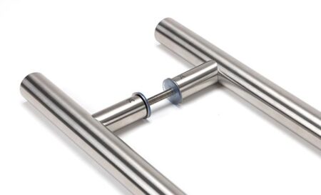 Satin SS (304) 100mm Back to Back Fixings for T Bar (2) | 50269 - Image 3