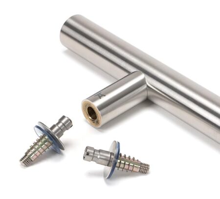 Satin SS (304) 50mm Secret Fixings for T Bar (2) | 50270 - Image 3