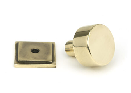 Aged Brass Kelso Cabinet Knob - 25mm (Square) | 50306 - Image 3