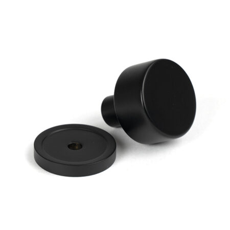 Matt Black Kelso Cabinet Knob - 25mm (Plain) | 50337 - Image 3