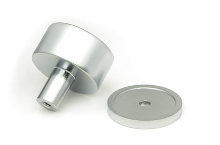 Satin Chrome Kelso Cabinet Knob - 32mm (Plain) | 50352 - Image 4