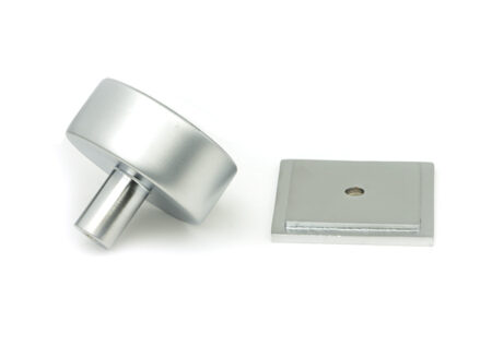 Satin Chrome Kelso Cabinet Knob - 38mm (Square) | 50357 - Image 4