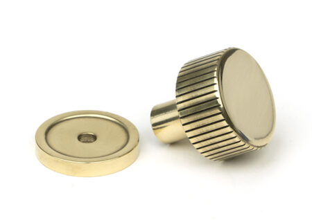 Aged Brass Judd Cabinet Knob - 25mm (Plain) | 50377 - Image 3