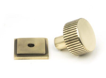 Aged Brass Judd Cabinet Knob - 25mm (Square) | 50379 - Image 3