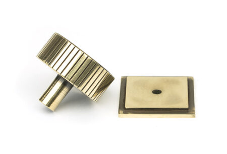 Aged Brass Judd Cabinet Knob - 38mm (Square) | 50385 - Image 4
