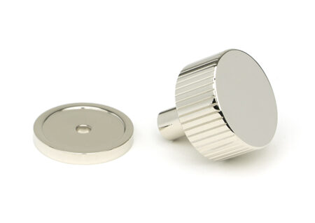 Polished Nickel Judd Cabinet Knob - 32mm (Plain) | 50392 - Image 3