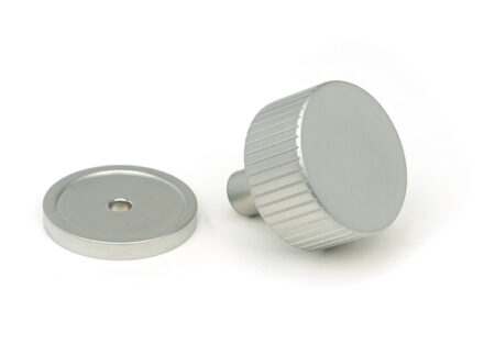Satin Chrome Judd Cabinet Knob - 32mm (Plain) | 50415 - Image 3