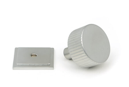 Satin Chrome Judd Cabinet Knob - 32mm (Square) | 50417 - Image 3