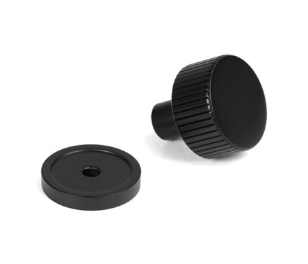 Matt Black Judd Cabinet Knob - 25mm (Plain) | 50424 - Image 3