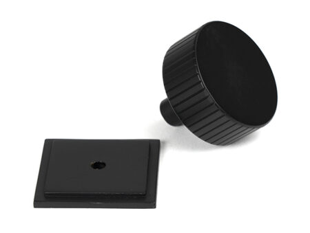 Matt Black Judd Cabinet Knob - 38mm (Square) | 50432 - Image 3