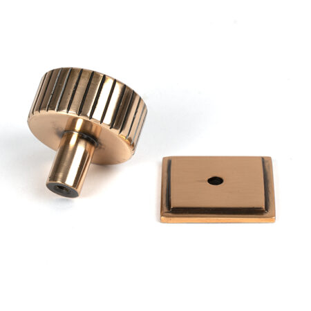 Polished Bronze Judd Cabinet Knob - 32mm (Square) | 50477 - Image 4