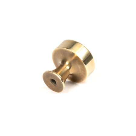 From the Anvil Scully Cabinet Knob - Aged Brass - Image 4